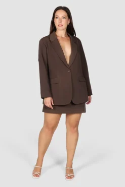Fayt Skirts | ANA SKIRT CHOCOLATE