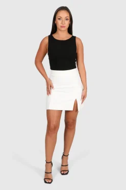 Fayt Skirts | ANA SKIRT WHITE