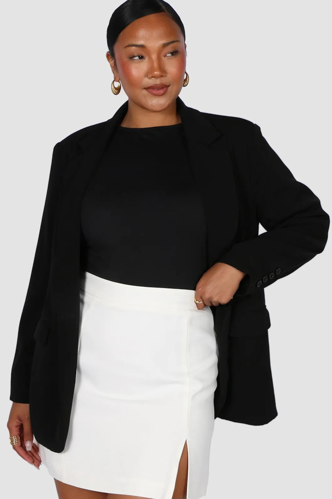 Fayt Skirts | ANA SKIRT WHITE