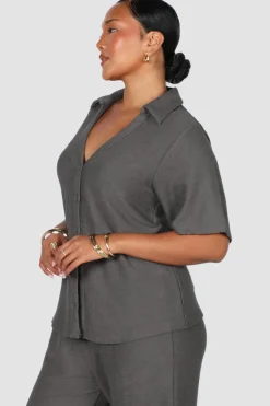 Fayt Tops | Sets | ARDEN SHIRT GREY