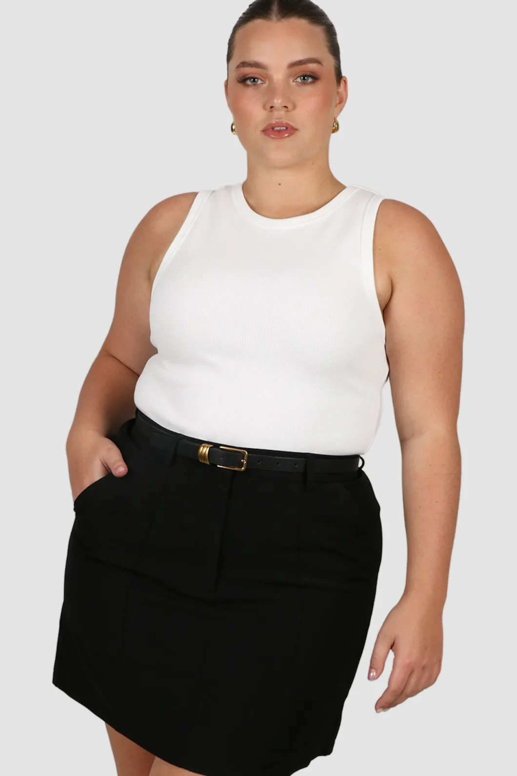 Fayt Skirts | BENNETT SKIRT BLACK
