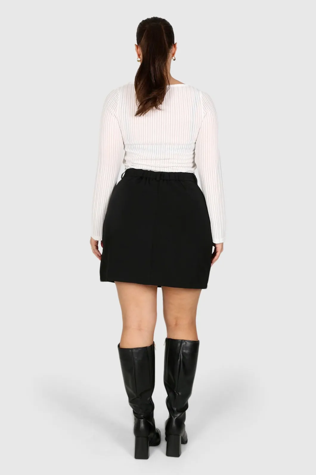 Fayt Skirts | BENNETT SKIRT BLACK