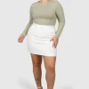 Fayt Skirts | BENNETT SKIRT WHITE
