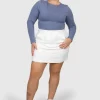 Fayt Tops | BUTTERY LONG SLEEVE STEEL BLUE