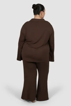 Fayt Sets | BUTTERY SLEEP PANT ESPRESSO