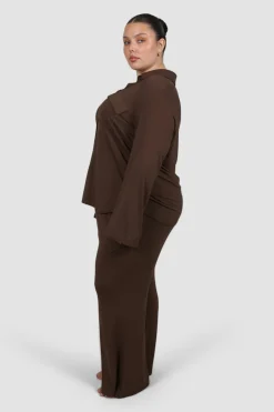 Fayt Sets | BUTTERY SLEEP PANT ESPRESSO