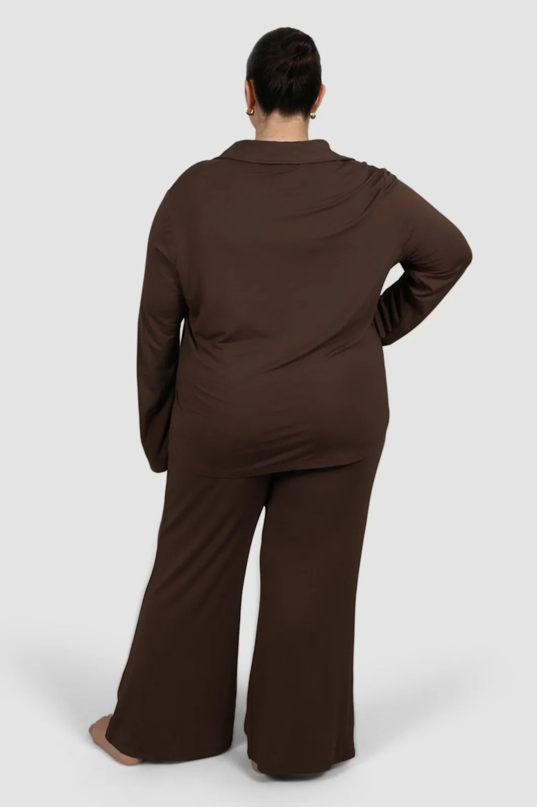 Fayt Sets | BUTTERY SLEEP PANT ESPRESSO