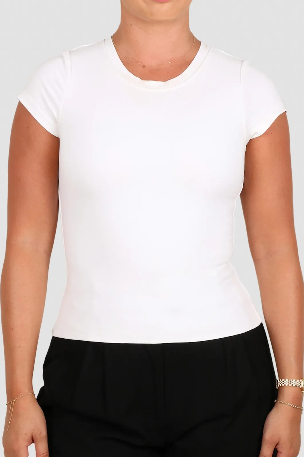 Fayt Tops | BUTTERY TEE WHITE