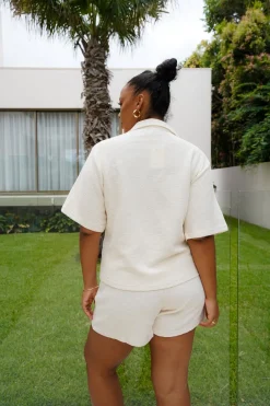 Fayt Shorts | CAPRI WAFFLE SHORTS OASIS