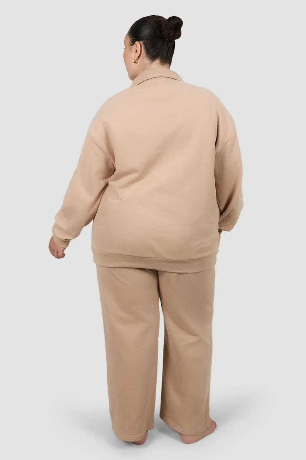 Fayt Tops | Sweaters & Knits | COLLAR CREW NEUTRAL