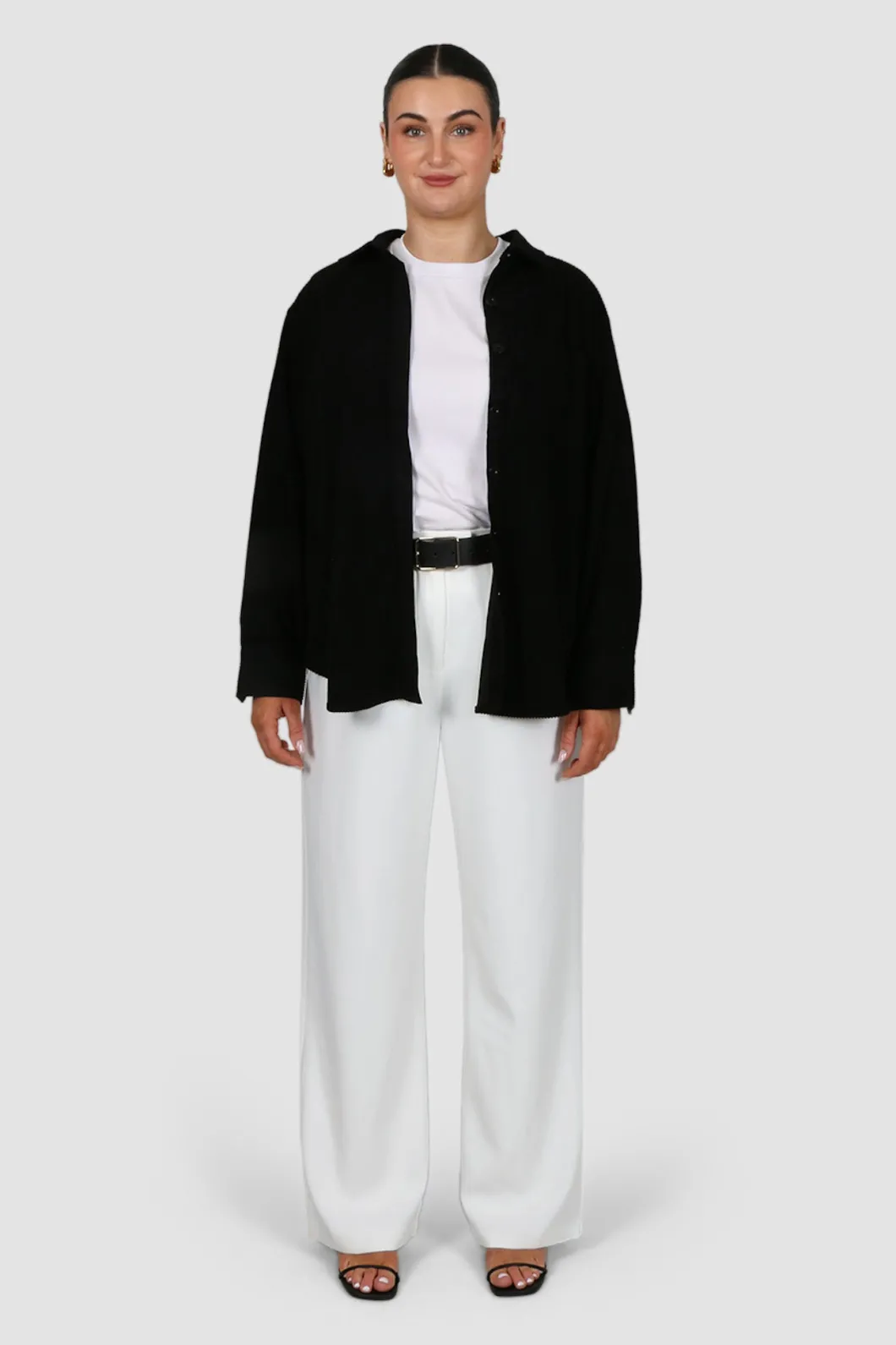 Fayt Tops | Jackets, Knits & Coats | COLTER CORDUROY SHIRT BLACK