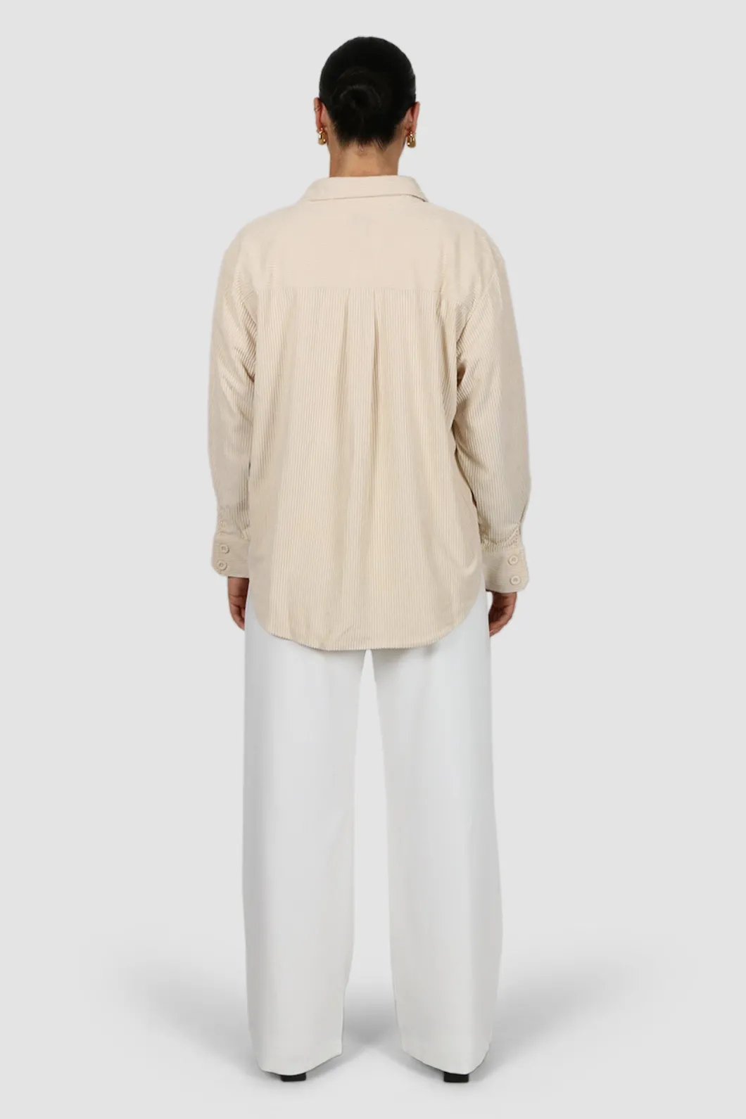 Fayt Tops | Jackets, Knits & Coats | COLTER CORDUROY SHIRT VANILLA