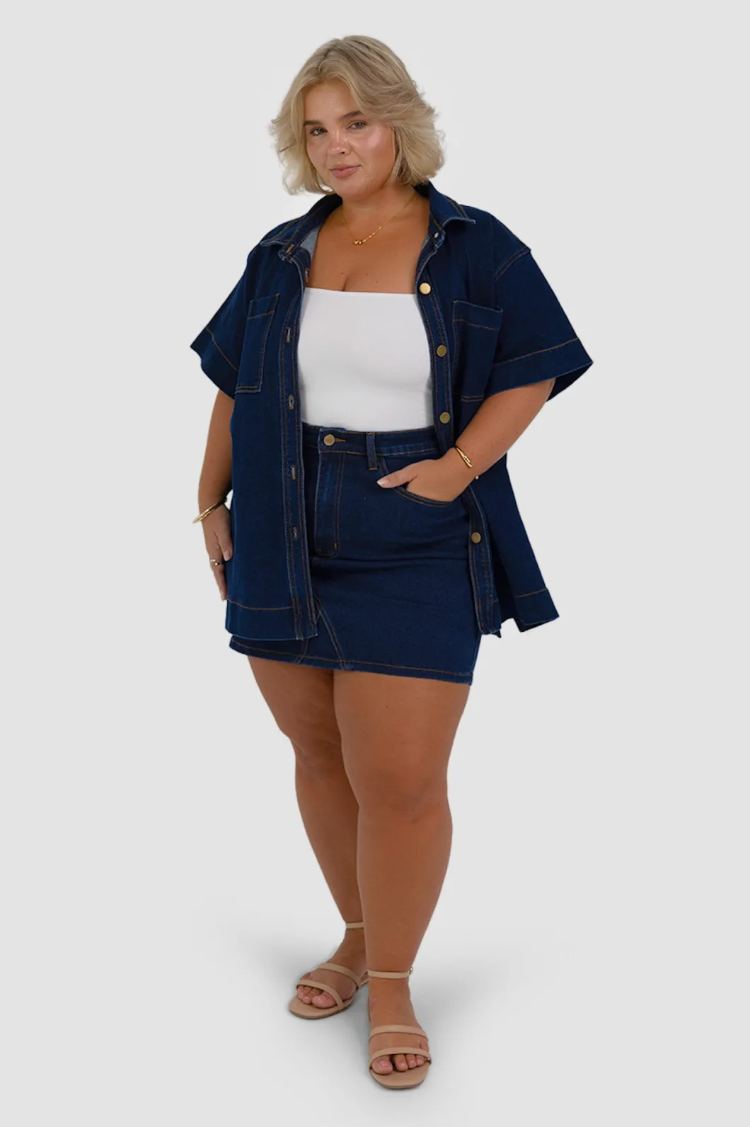 Fayt Denim | Jeans | COMO DENIM SHIRT MIDNIGHT BLUE