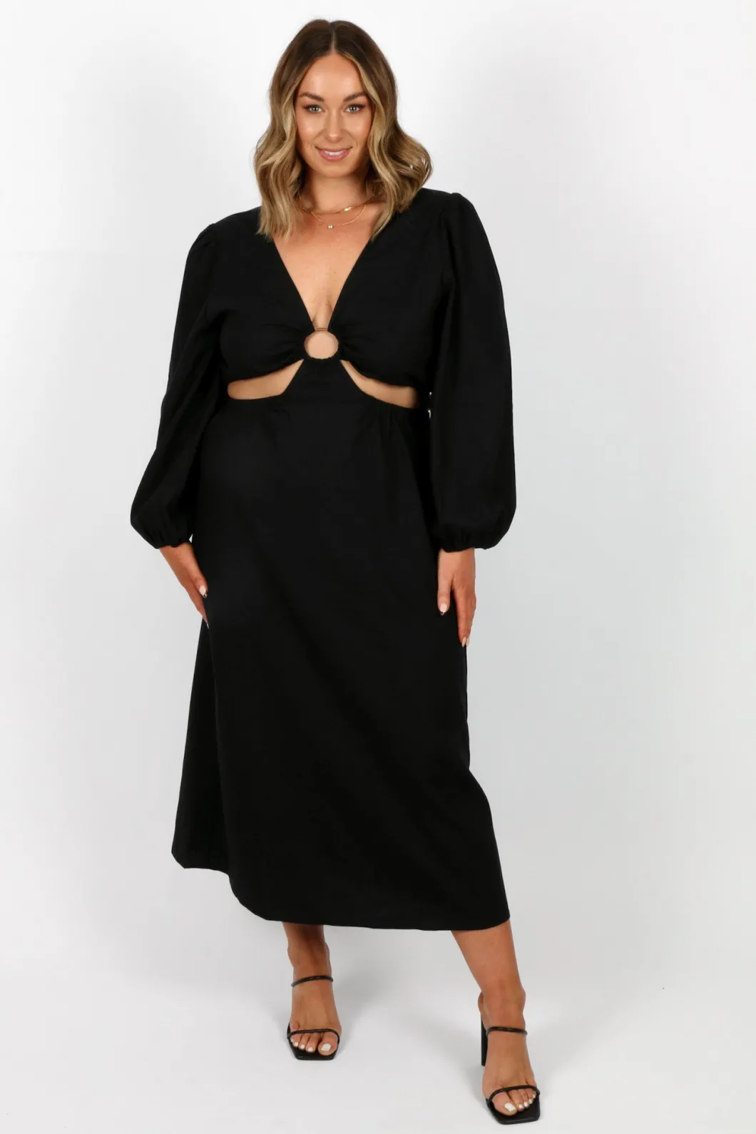 Fayt Dresses | Dresses | DAYTONA LINEN BLEND DRESS BLACK