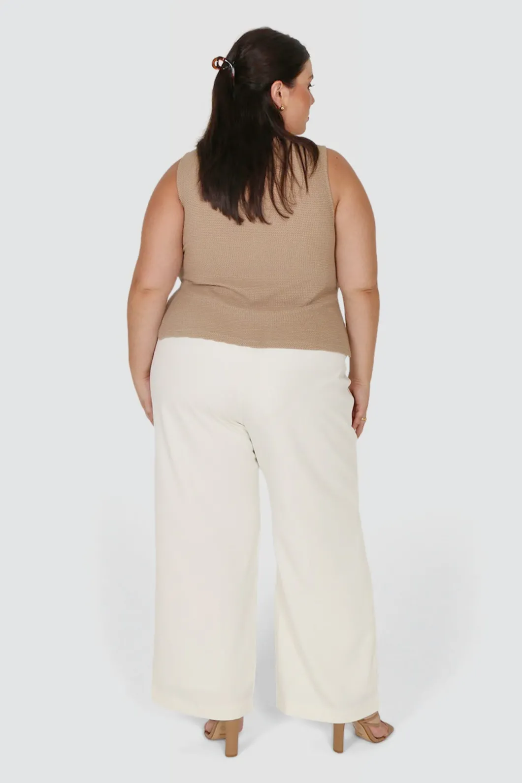 Fayt Tops | EVIE WAFFLE TOP BISCUIT