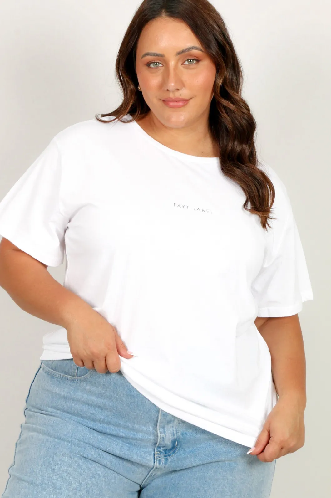 Fayt Tops | ESSENTIAL TEE WHITE