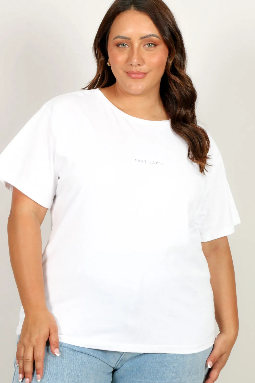 Fayt Tops | ESSENTIAL TEE WHITE