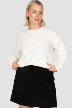 Fayt Tops | Sweaters & Knits | KNIT SWEATER WHITE