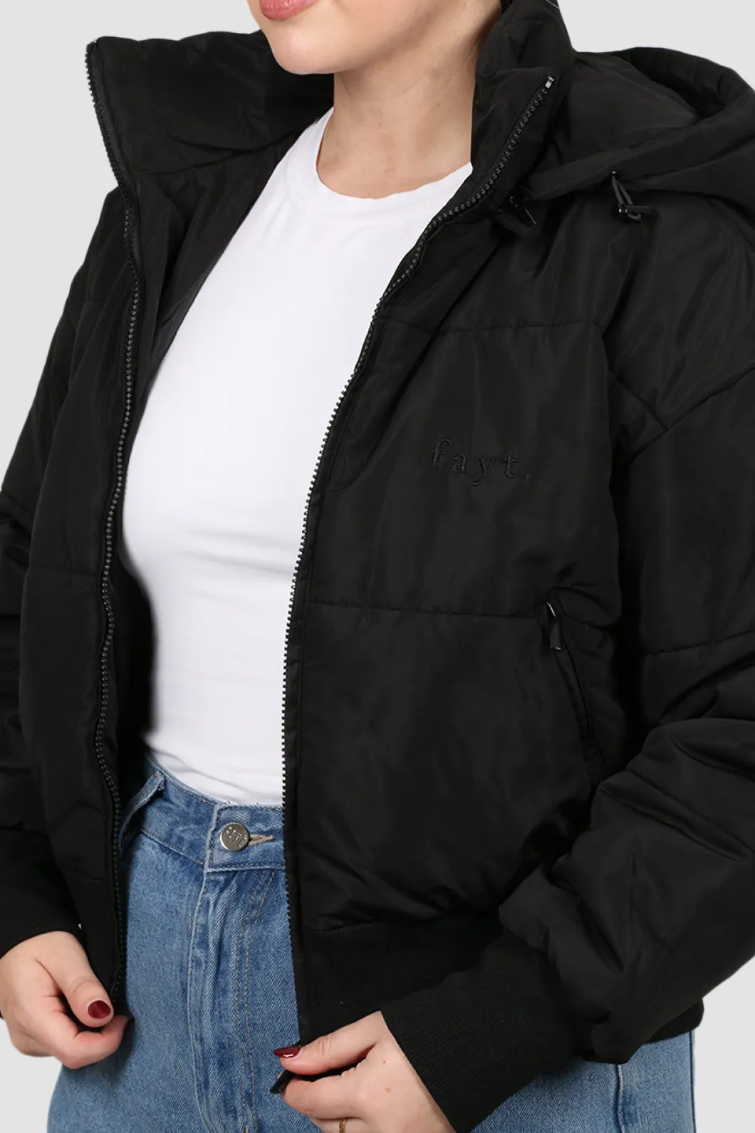 Fayt Activewear | Activewear | PUFFER JACKET BLACK