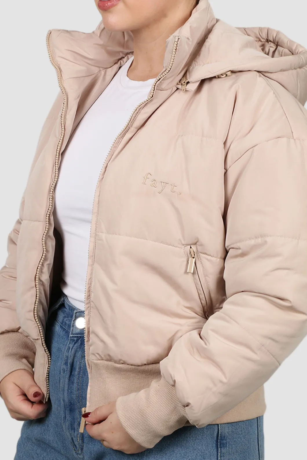 Fayt Activewear | Activewear | PUFFER JACKET NEUTRAL