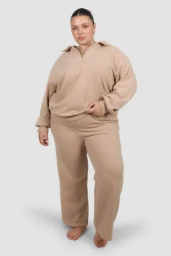 Fayt Sets | FLARE SWEATPANT NEUTRAL