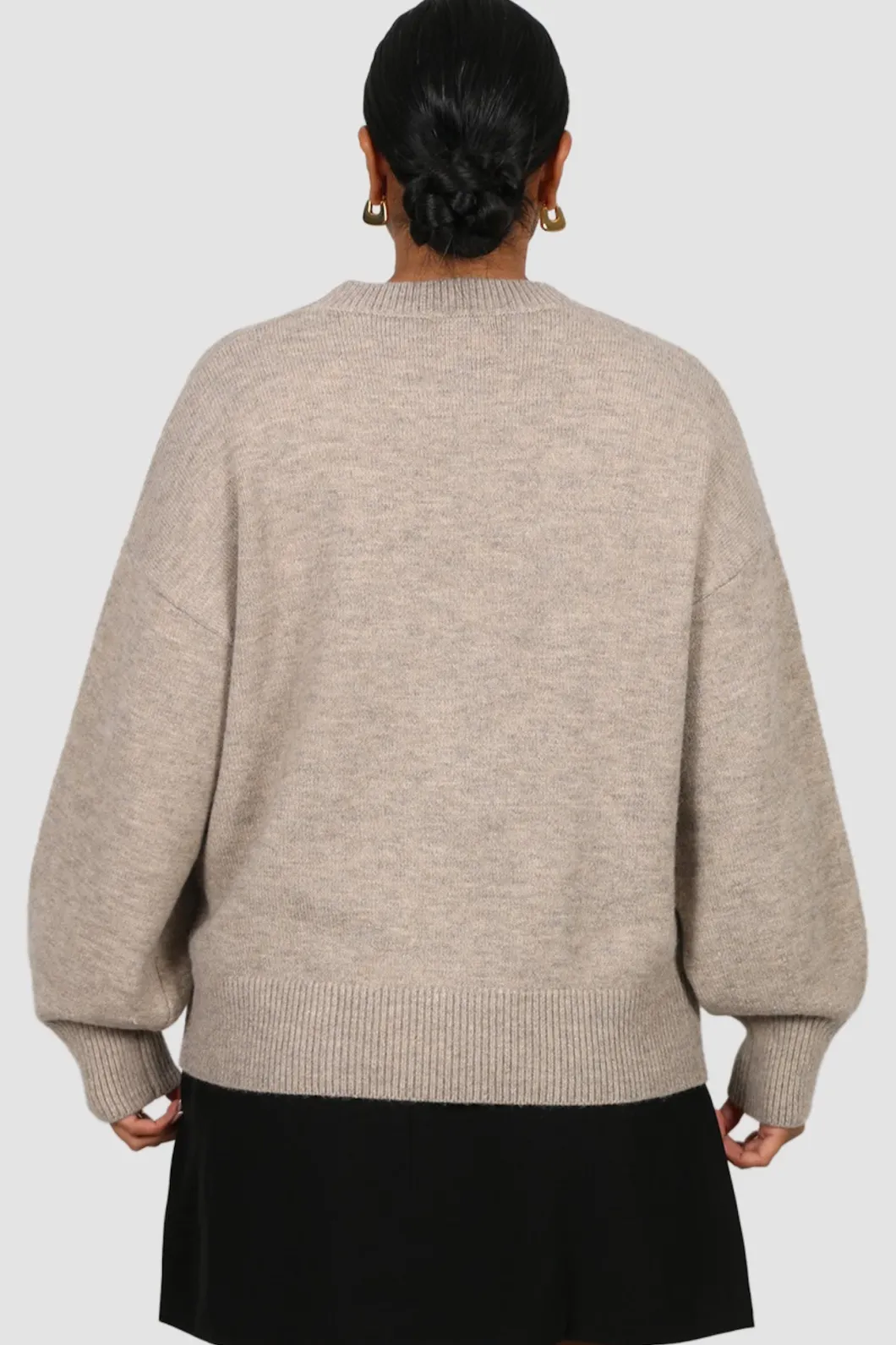 Fayt Jackets, Knits & Coats | Tops | HARPER KNIT NEUTRAL