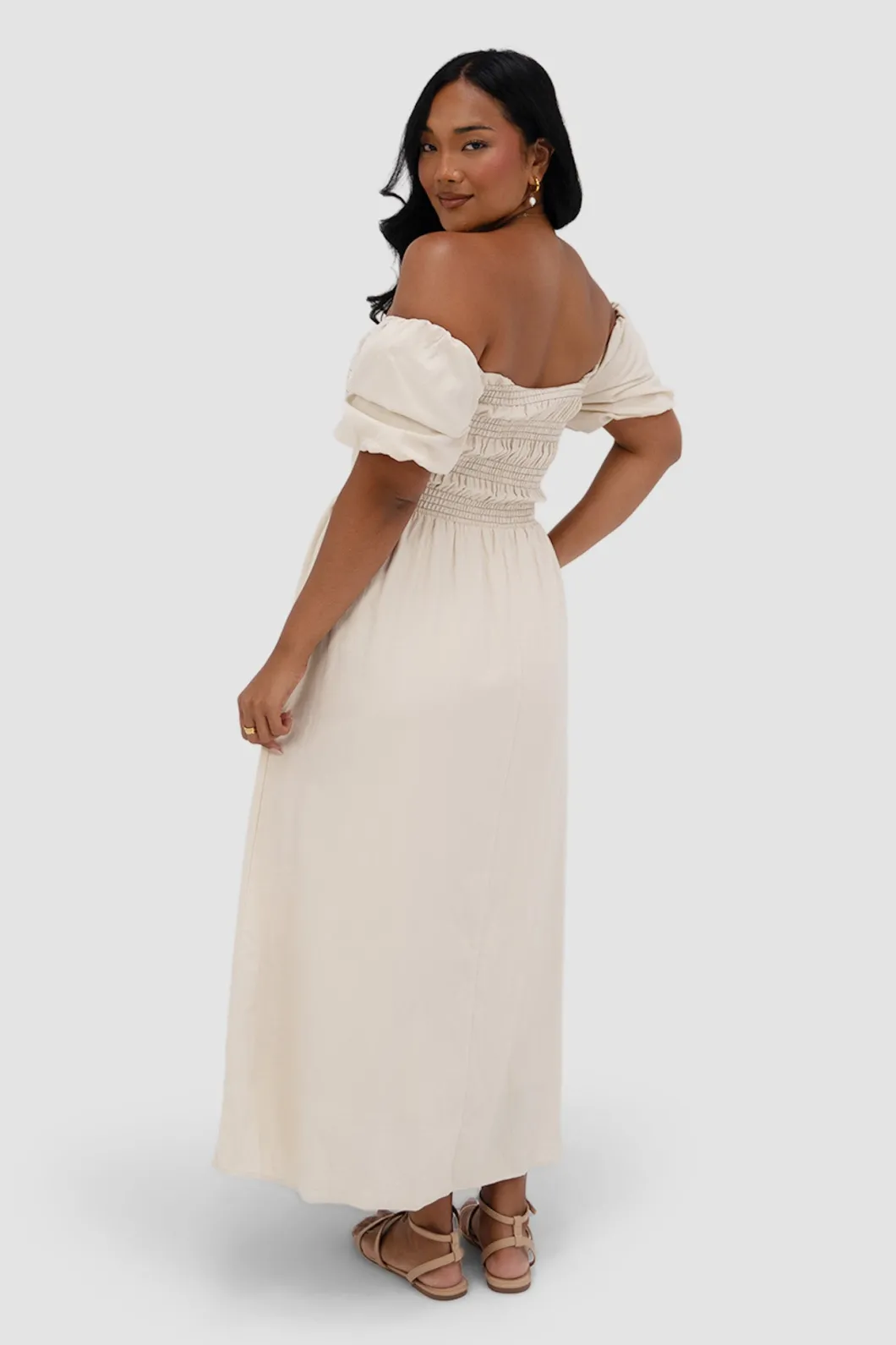 Fayt Dresses | Dresses | ISMAE MAXI DRESS NEUTRAL