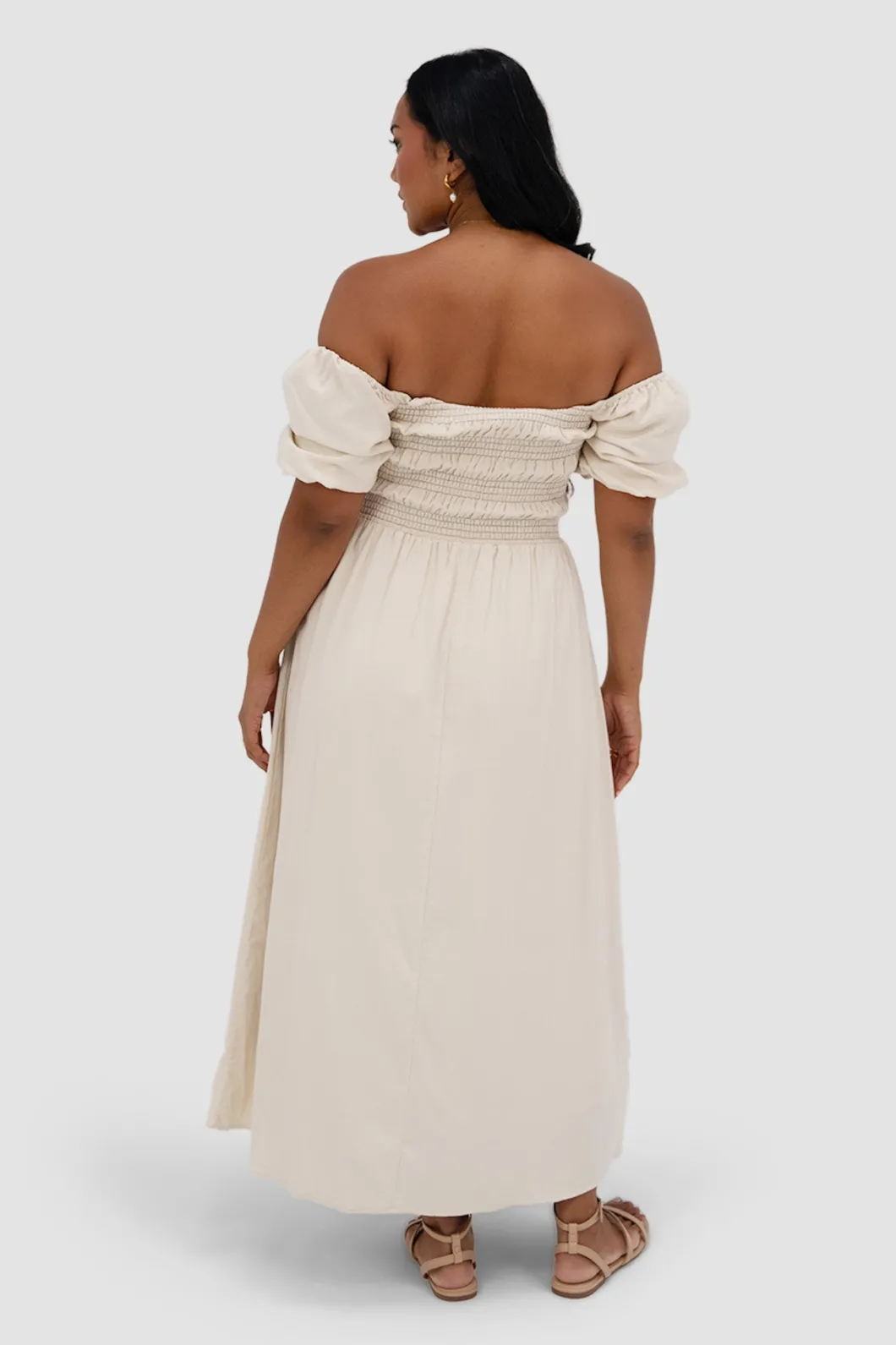 Fayt Dresses | Dresses | ISMAE MAXI DRESS NEUTRAL