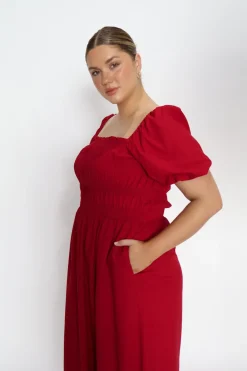 Fayt Dresses | Dresses | ISMAE MAXI DRESS RED