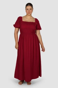 Fayt Dresses | Dresses | ISMAE MAXI DRESS RED
