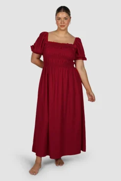 Fayt Dresses | Dresses | ISMAE MAXI DRESS RED