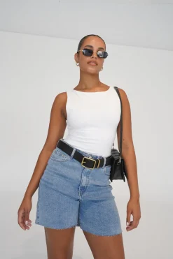 Fayt Denim | Jeans | JAGGER DENIM SHORT BLUE WASH