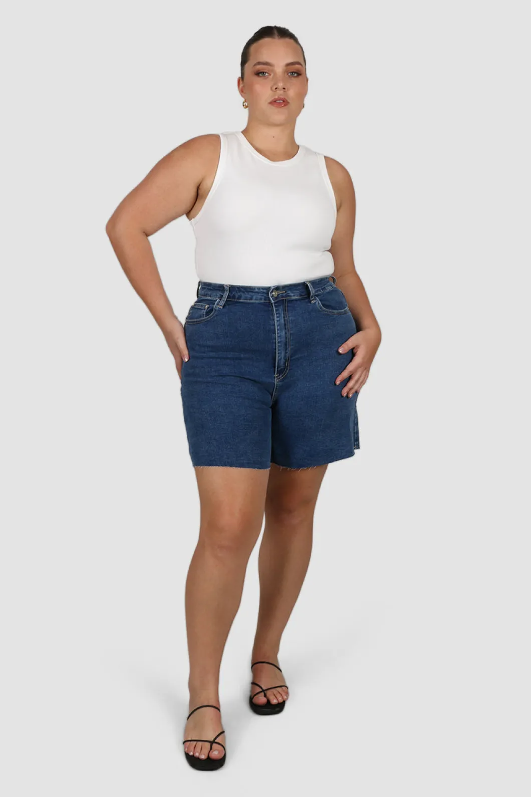 Fayt Denim | Jeans | JAGGER DENIM SHORT DEEP BLUE