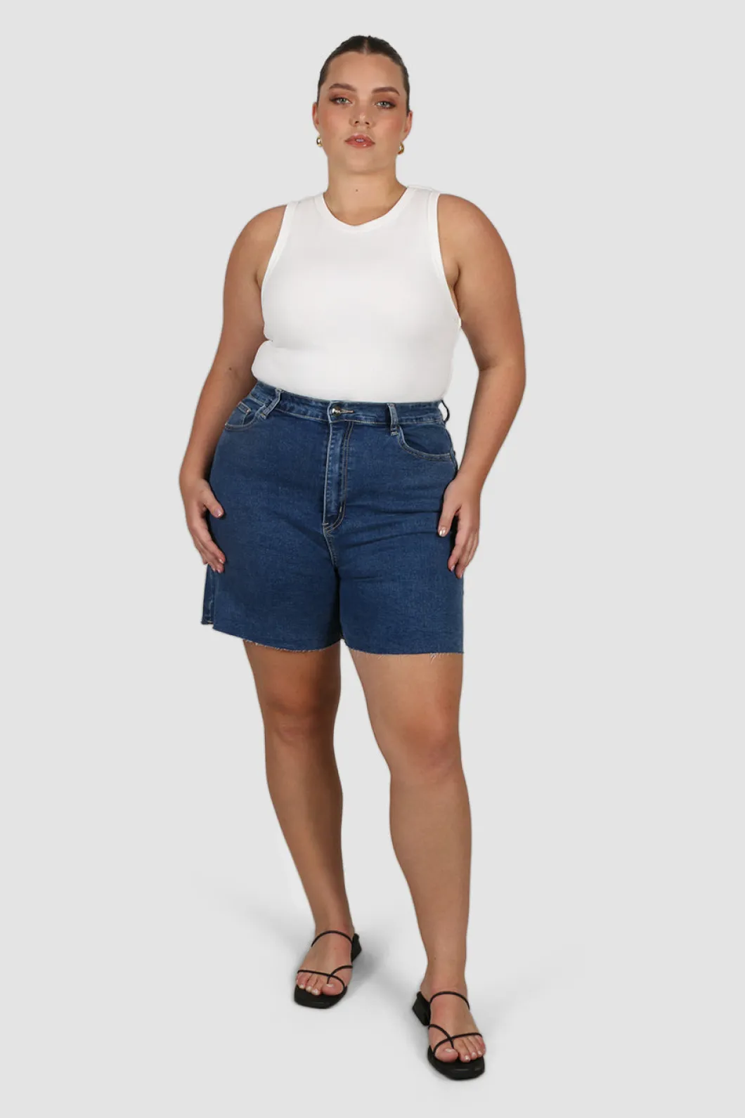 Fayt Denim | Jeans | JAGGER DENIM SHORT DEEP BLUE
