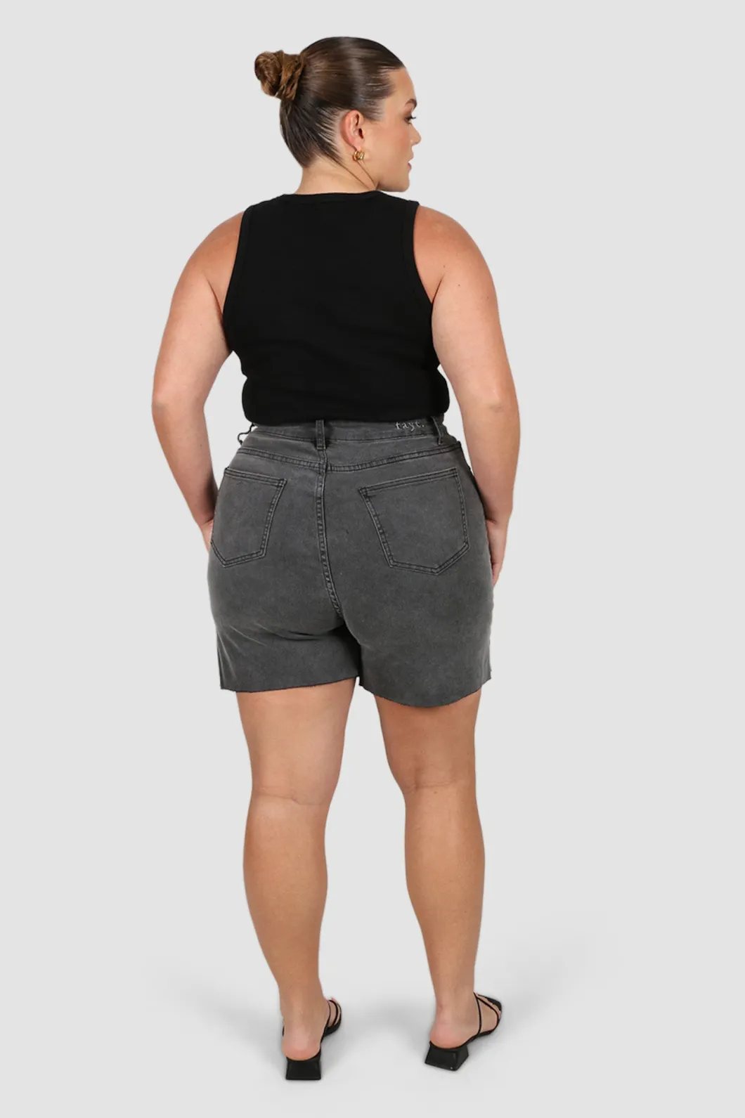 Fayt Denim | Jeans | JAGGER DENIM SHORT GREY WASH