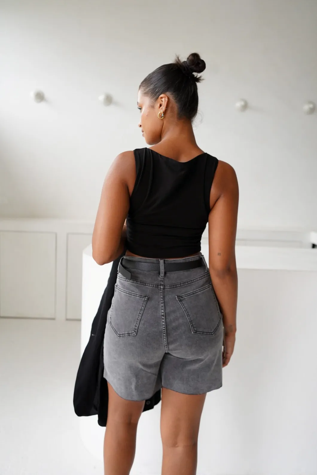 Fayt Denim | Jeans | JAGGER DENIM SHORT GREY WASH