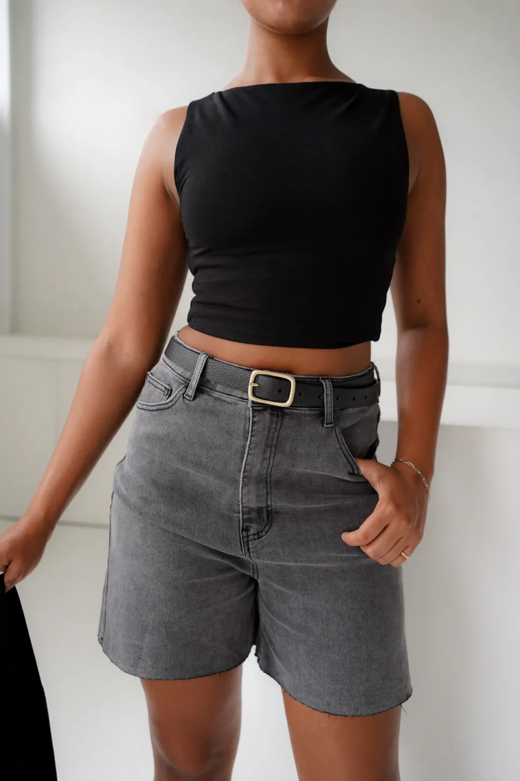 Fayt Denim | Jeans | JAGGER DENIM SHORT GREY WASH