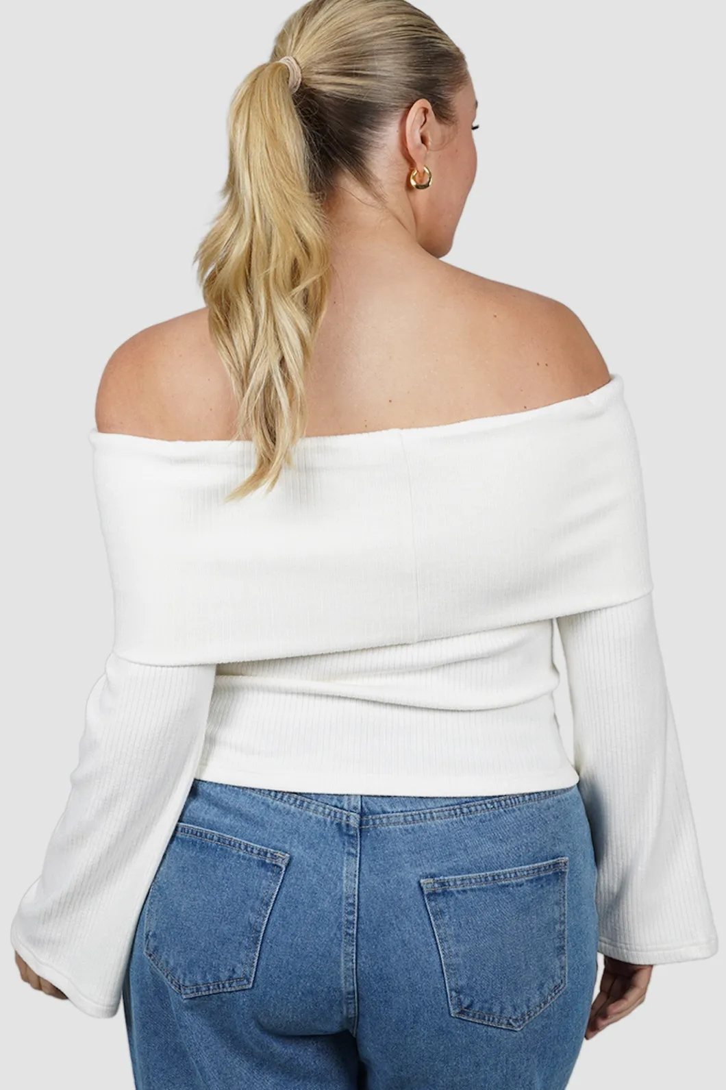 Fayt Tops | Jackets, Knits & Coats | KENDALL TOP WHITE