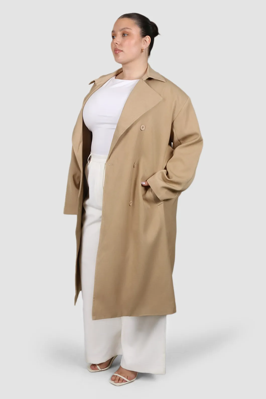 Fayt Jackets, Knits & Coats | LENNOX TRENCH COFFEE