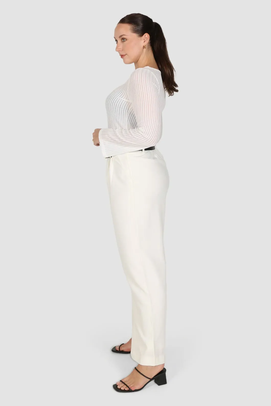 Fayt Tops | MARZA TOP WHITE