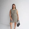 Fayt Dresses | Dresses | MAVEN BUTTON DRESS KHAKI