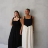Fayt Dresses | Dresses | MYRA DRESS NEUTRAL/BLACK