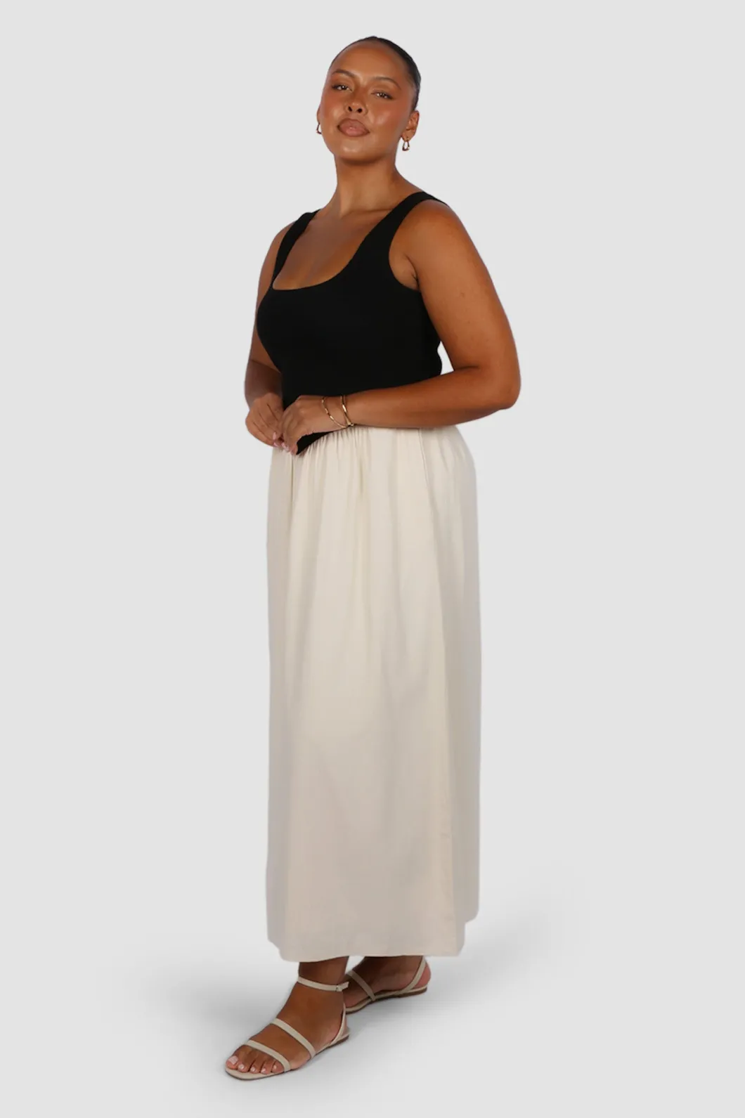 Fayt Dresses | Dresses | MYRA DRESS NEUTRAL/BLACK