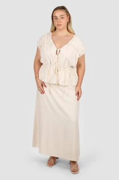 Fayt Skirts | Sets | NIA SKIRT NEUTRAL