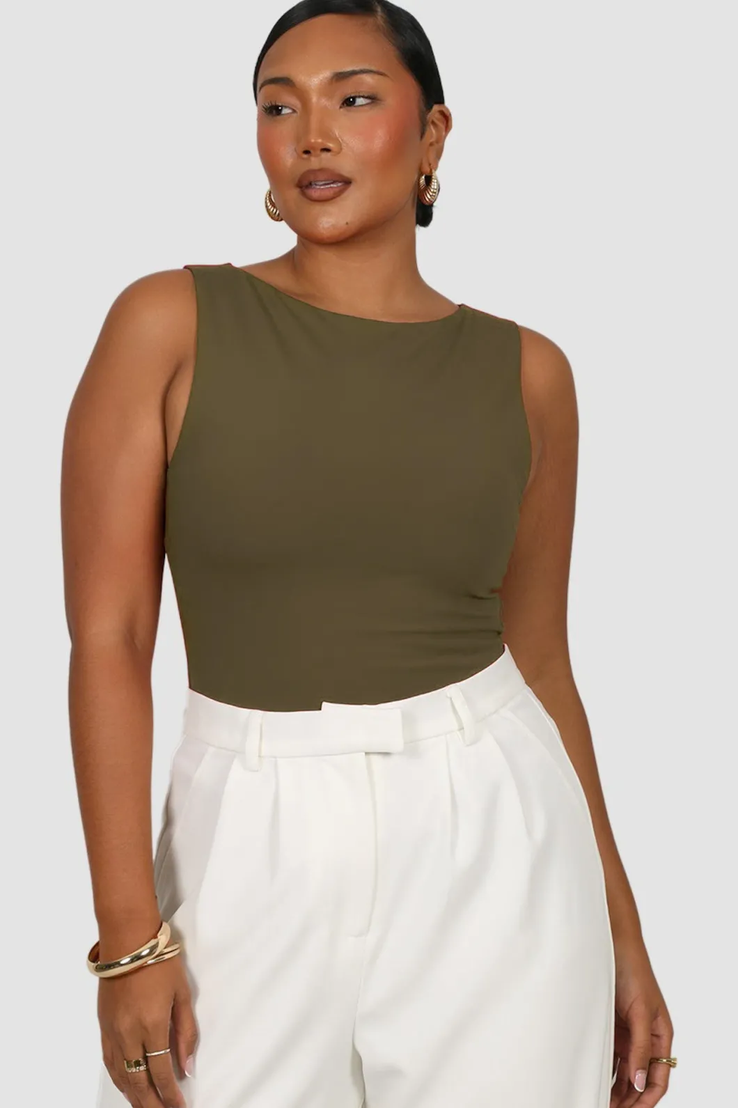 Fayt Tops | NOLA TOP OLIVE