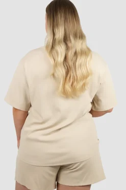Fayt Tops | Sets | NOLYN RIB TEE VANILLA