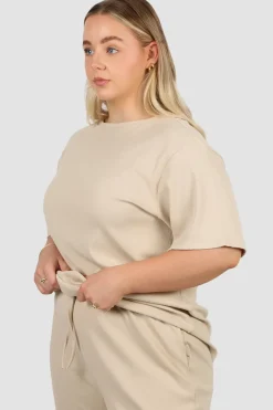 Fayt Tops | Sets | NOLYN RIB TEE VANILLA