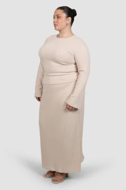 Fayt Skirts | Sets | PETRA SKIRT OAT