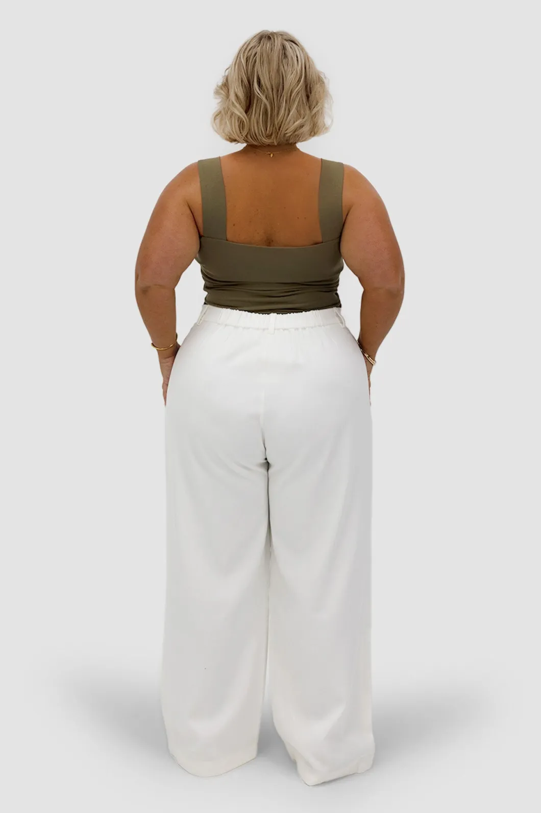 Fayt Tops | QUINN FULL LENGTH TOP OLIVE