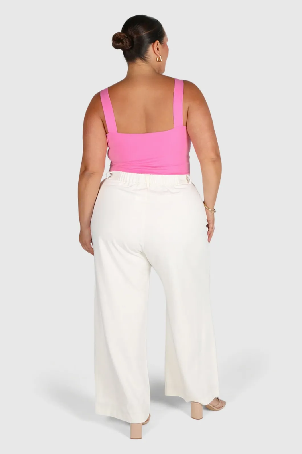 Fayt Tops | RATA DEEP CUP TOP PINK